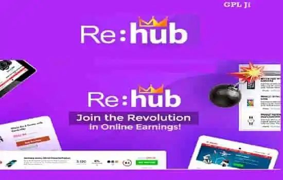 REHub Theme GPL v19.8.8 – Directory, Comparison, Affiliate, Multi Vendor, Community